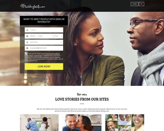 BlackSingles4u.com Logo